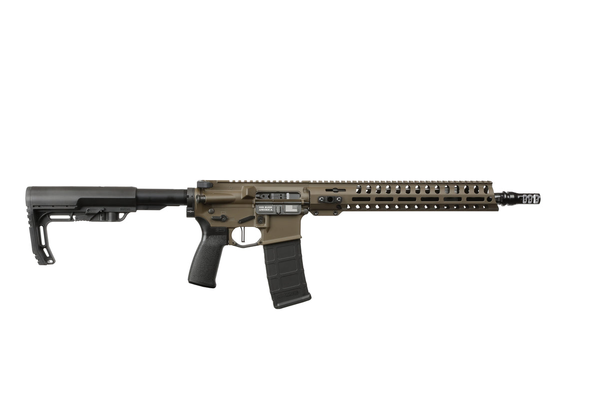 MINUTEMAN 5.56 13.75" BRN MLOK