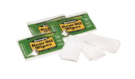 Remington Rem Oil Firearm Cleaning Wipes 6x8 - Individual Pack