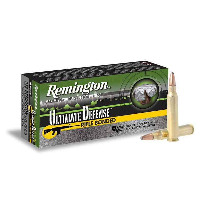 Remington Ultimate Defense .223 Remington 62 gr BSP ammo