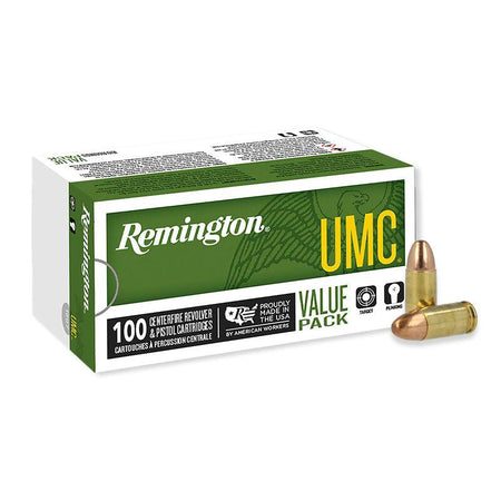 Remington UMC Value Pack 9mm Luger / Parabellum 115 gr FMJ ammo