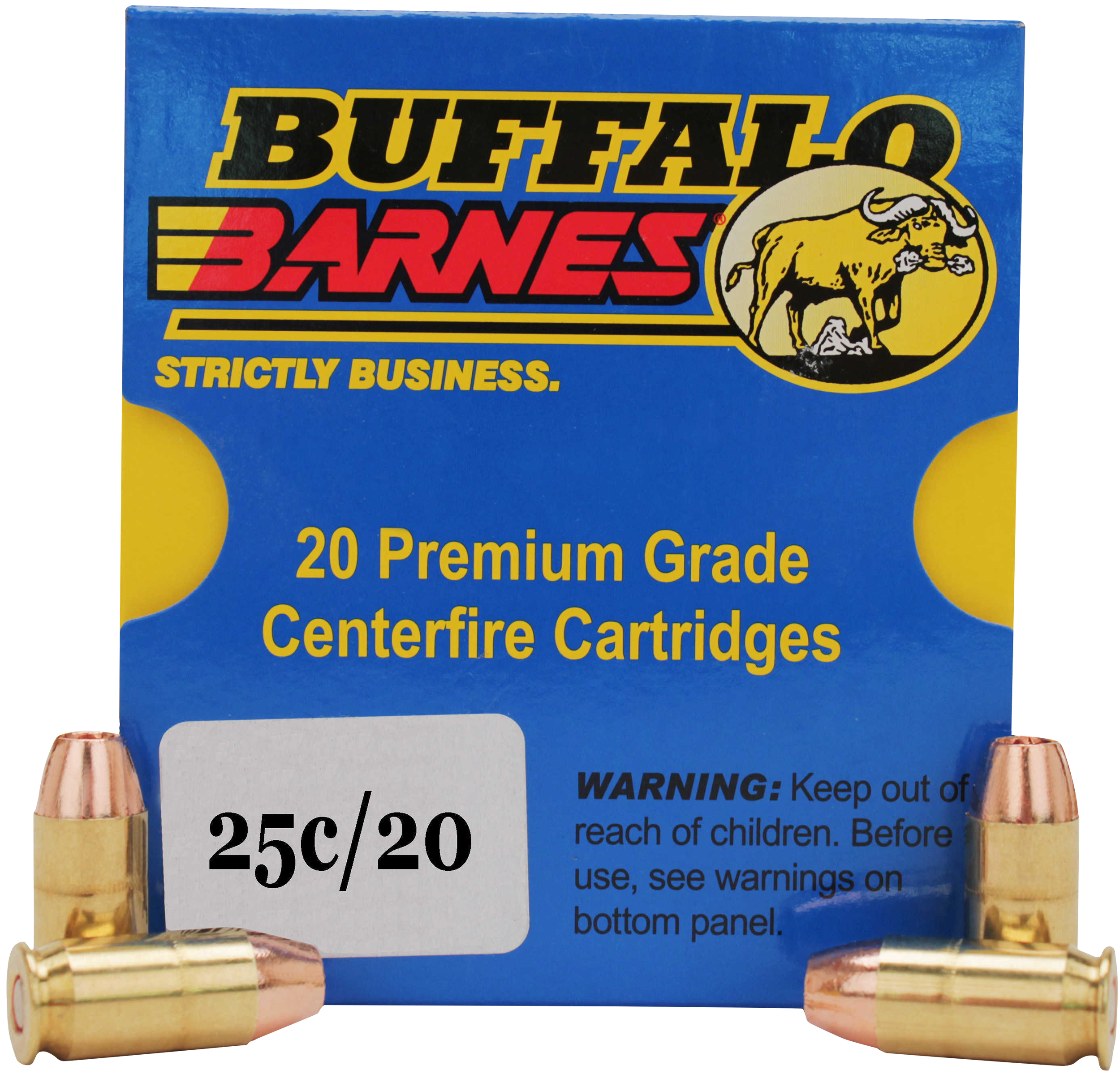 Buffalo Bore Ammunition 25C20 Buffalo-Barnes Strictly Business 357 Sig 125 gr Barnes TAC-XP Lead Free 20 Per Box/ 12 Cs