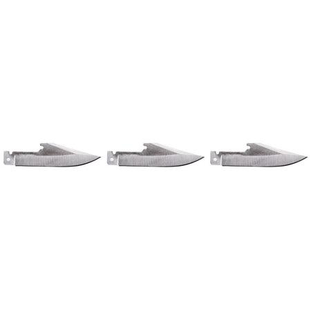 Remington RXB Drop Point Replacement Knife Blades 440 Stainless Steel 3-Pack