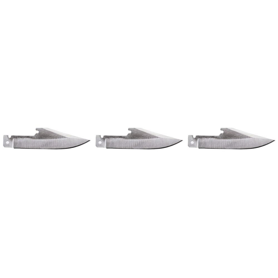 Remington RXB Drop Point Replacement Knife Blades 440 Stainless Steel 3-Pack