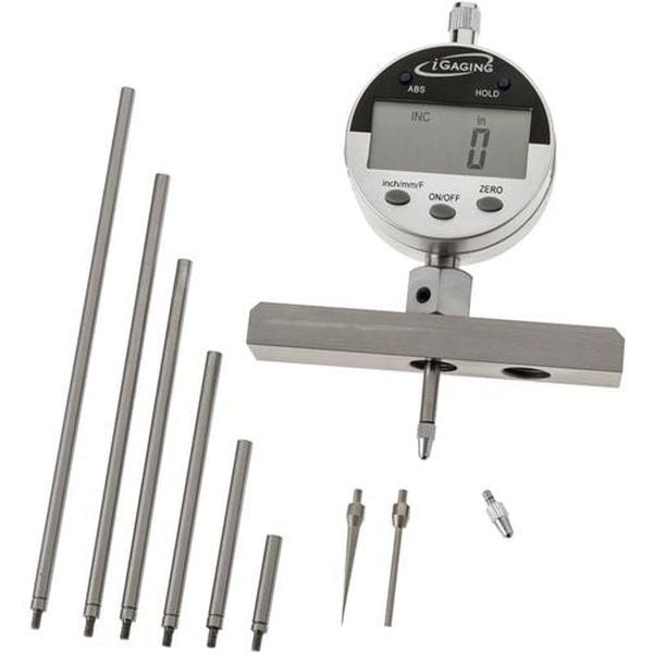 iGaging Digital Precision Depth Gauge Set