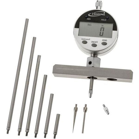 iGaging Digital Precision Depth Gauge Set