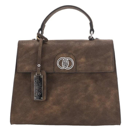 Cameleon Hermera Concealed Carry Purse Brown Leather