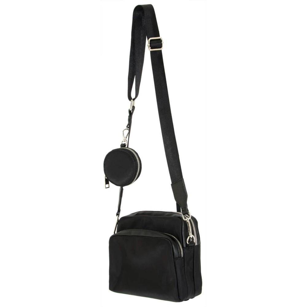 Cameleon Harper Concealed Carry Crossbody Purse Black Nylon
