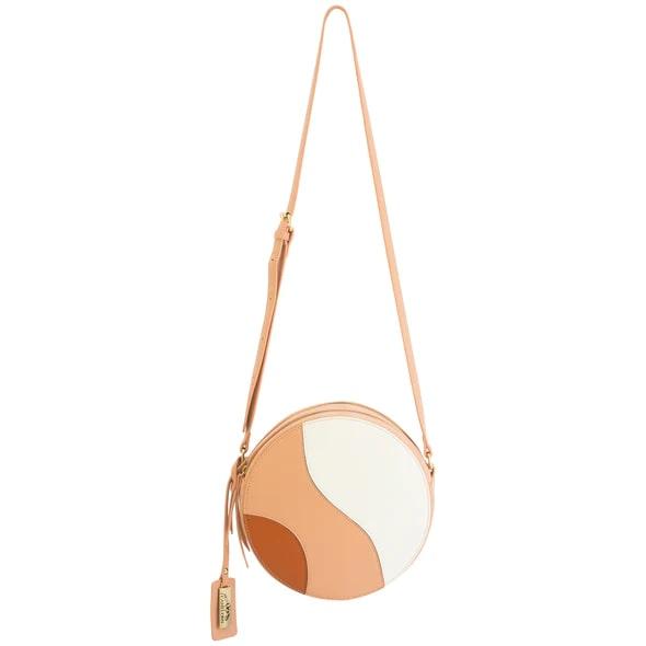 Cameleon Calico Clara Concealed Carry Crossbody Purse Tan