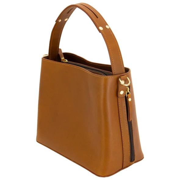 Cameleon S&W Bucket Bag Concealed Carry Purse - Tan