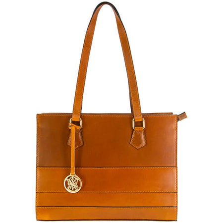 Cameleon S&W Structured Concealed Carry Handbag Purse Tan
