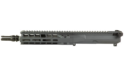 Radian Weapons Complete Upper Assembly, 300 Blackout, 9" Barrel, 1:5 Twist, Dead Air KeyMo Flash Hider, 8" MLOK, Cerakote Gray