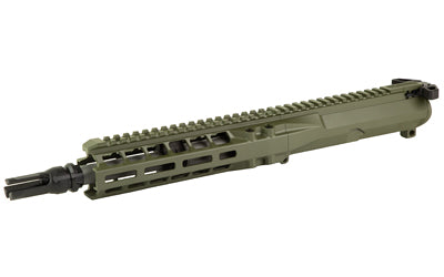 Radian Weapons Complete Upper Assembly, 300 Blackout, 9" Barrel, Dead Air KeyMo Flash Hider, 8" M-LOK Handguard, OD Green