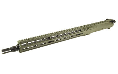 Radian Weapons Complete Upper, 223 Wylde, 16" Barrel, 1:8 Twist, Dead Air KeyMo, Mid-Length Gas, 15" MLOK, OD Green