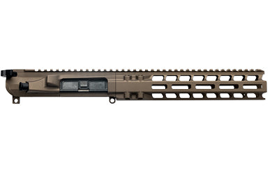 Radian Weapons Model 1 Upper Receiver & Handguard Set, AR-15, 10" M-LOK, Raptor-SD Charging Handle, Brown Cerakote, R0640