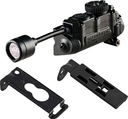 Streamlight Sidewinder Stalk Tactical Light Helmet Clip and ARC Rail Black
