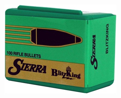 Sierra .25 Caliber .257 70gr BlitzKing Hollow Point Bullets 100-Pack