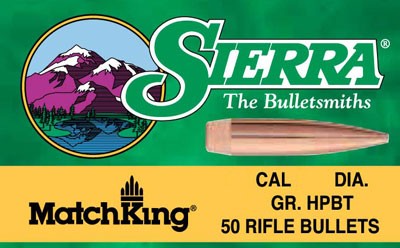 Sierra Bullets .284 Diameter 183gr HP-BT MatchKing Component Bullets 100-Pack