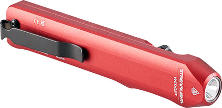Streamlight Wedge EDC Carry Light White with Red Accent and Pocket Clip
