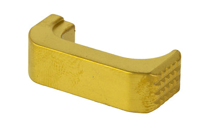Shield Arms Premium Mag Release for Glock 43X/48, Gold Anodized, Right Hand G43X-PRM-GLD-RH