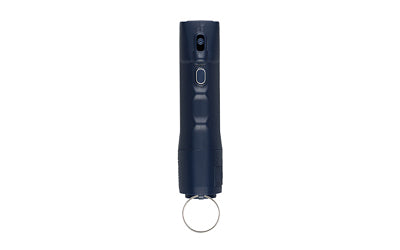 SABRE 2-in-1 Pepper Gel with 130dB Built-In Alarm, Flip Top, 0.54oz, Navy Blue