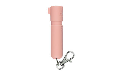 SABRE Mighty Discreet Pepper Spray, Powerful Stream, 0.18oz, Soft Pink