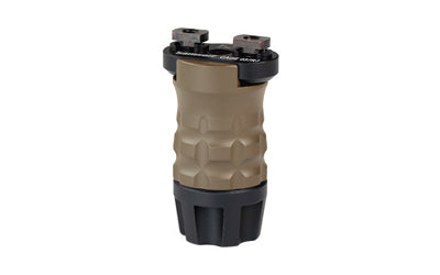 Samson Manufacturing Vertical Forend Grip, M-LOK, FDE, 2.125" Grenade Texture 04-05102-32