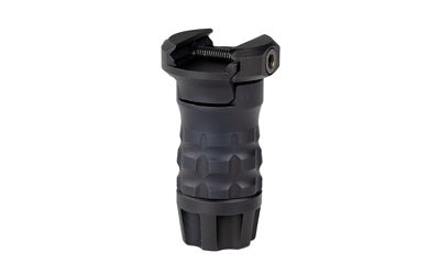 Samson Manufacturing Vertical Forend Grip, Picatinny Rail, Black, 2.125" Grenade Texture 04-06096-01