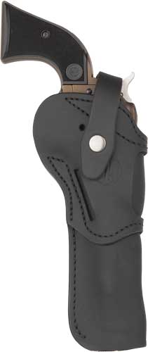 1791 Single Action Revolver OWB Holster Multi-Fit Ruger Wrangler 6.5" Ambidextrous Black