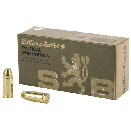Sellier & Bellot (S&B) SB9SUBA Subsonic Full Metal Jacket FMJ 140 Grain 9mm Luger/Parabellum