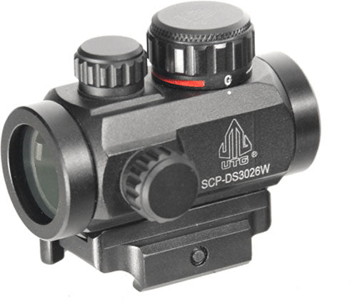 UTG Micro Red Dot Sight 4.0 MOA 2.6" 30mm with Integral QD Mount