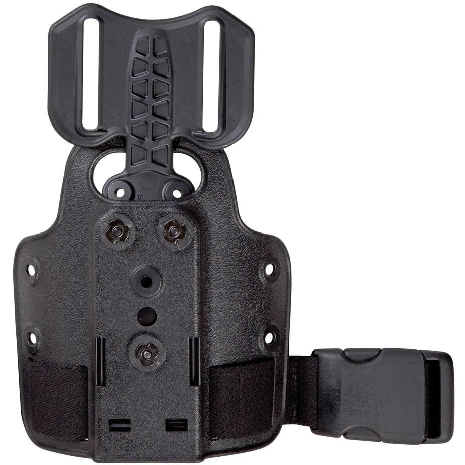Safariland 6004-25 Single Strap Leg Shroud with Drop Flex Adapter Black