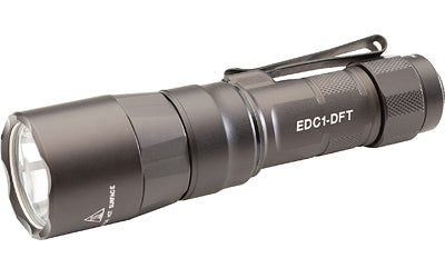 Surefire EDC1-DFT-HA Everyday Carry Dual-Fuel Turbo Flashlight 650 Lumens Gray Anodized Finish