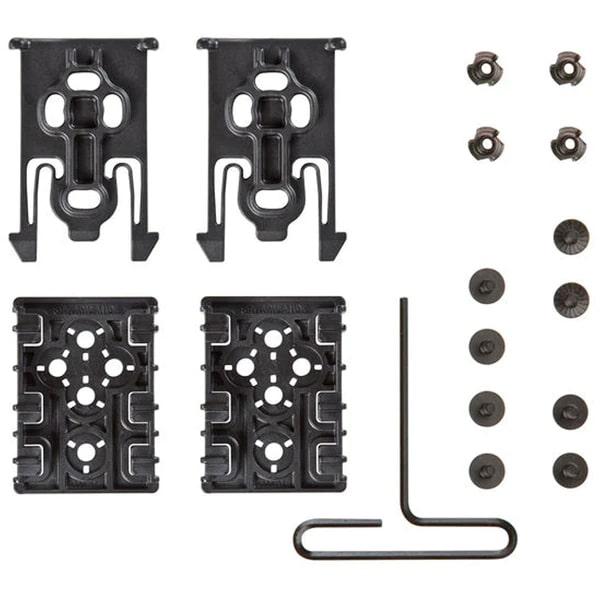 Safariland ELS Equipment Locking System Kit Black 25EB – 2 Forks & 2 Plates