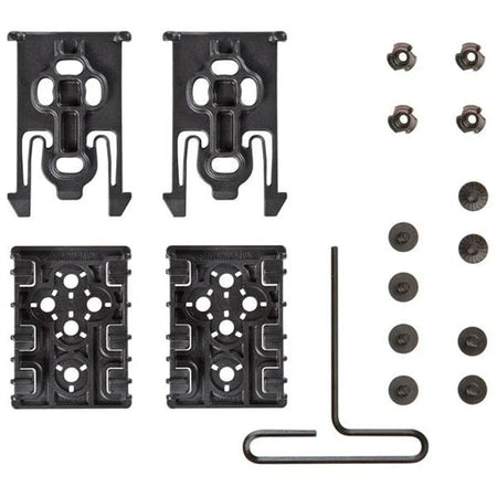 Safariland ELS Equipment Locking System Kit Black 25EB – 2 Forks & 2 Plates