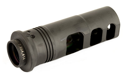 SureFire SOCOM SFMB-338-5/8-24 Muzzle Brake & Suppressor Adapter, .338 Lapua, 5/8x24 RH, Black