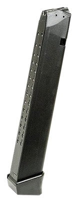 SGM Tactical Glock 9mm 33-Round Black Polymer Magazine