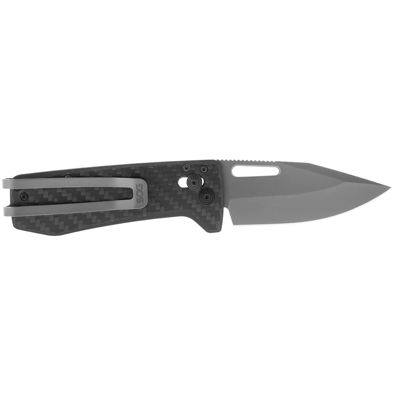 SOG Ultra XR Folding Knife 2.8" CPM S35VN Blade Black and Gray