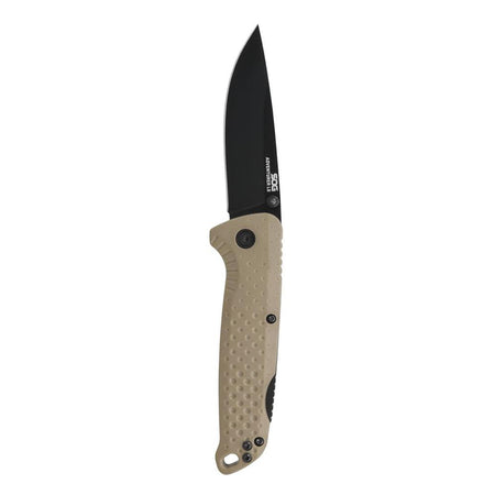 SOG Knives Adventurer LB Folding Knife 3" Drop Point FDE