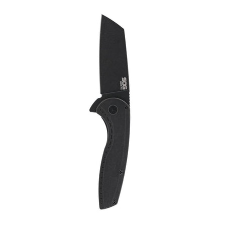 SOG Knives Aegis FLK 2.0 Folding Knife 3-1/4" Wharncliffe Blade Black Frame Lock