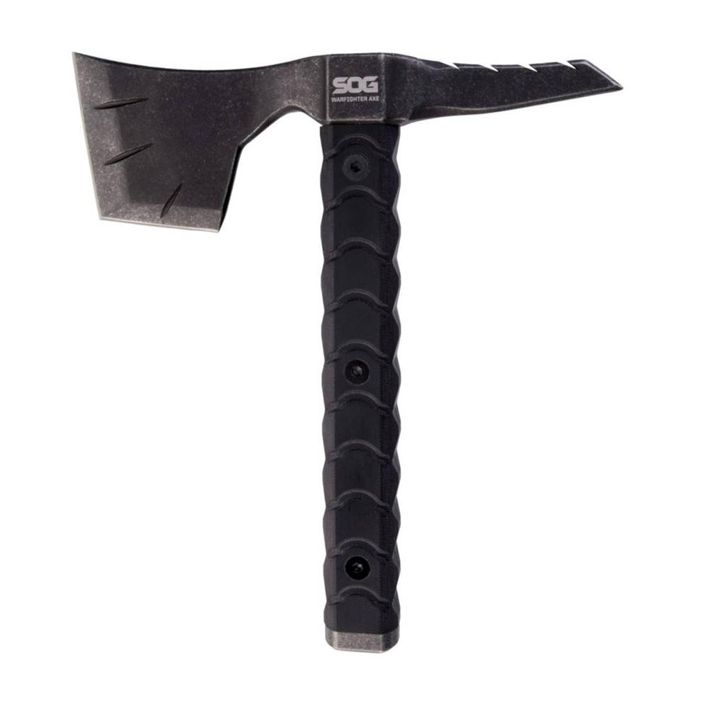 SOG War Fighter Axe Black - Full Metal Haft with Spike