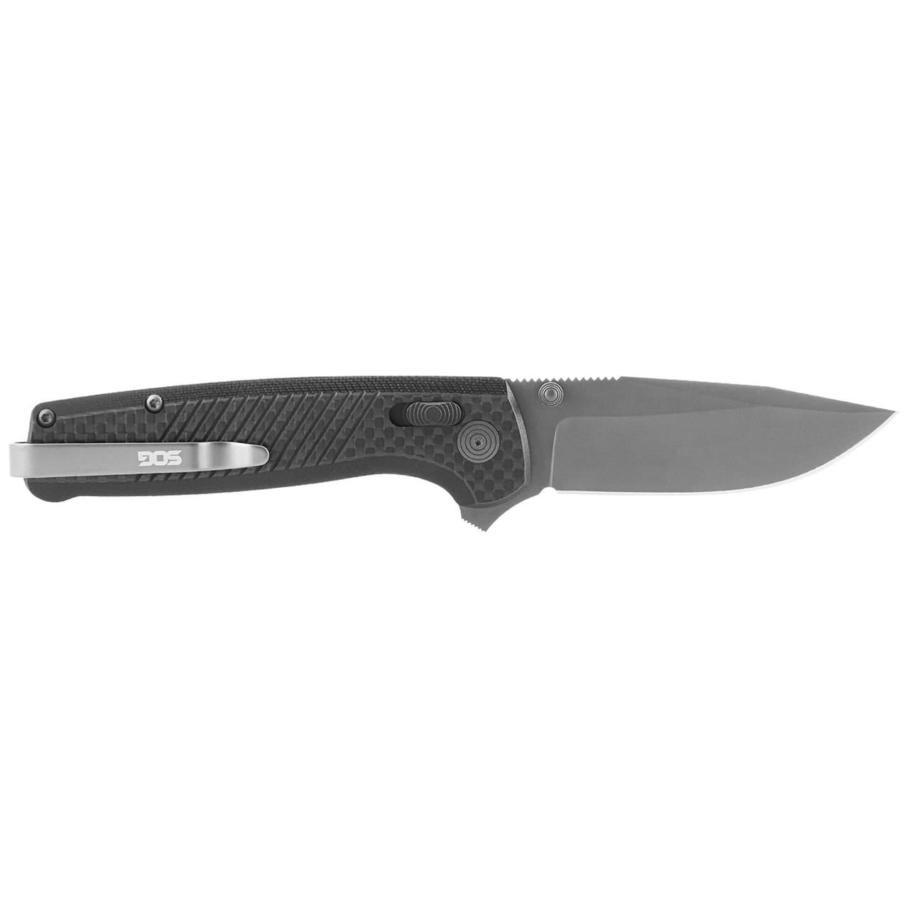 SOG Terminus XR LTE Lightweight Folding Knife 2.95" Black and Grey