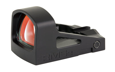 Shield Sights RMS2 Reflex Mini Sight 2.0 Glass Edition, 4 MOA Red Dot, Black