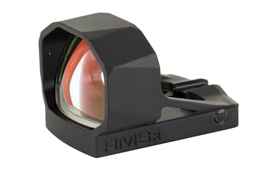 Shield Sights RMSx Glass Edition Red Dot Sight, 4 MOA Dot, RMS Footprint, Black RMSX-4MOA-GLASS