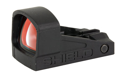 Shield Sights SMSc Mini Sight Compact Glass Edition, 4 MOA Red Dot, SMSc Footprint, Black
