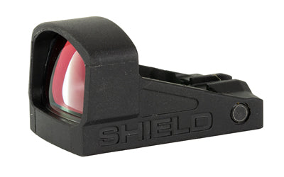 Shield Sights SMSc Mini Sight Compact Glass Edition, 8 MOA Red Dot, SMSc Footprint, Black