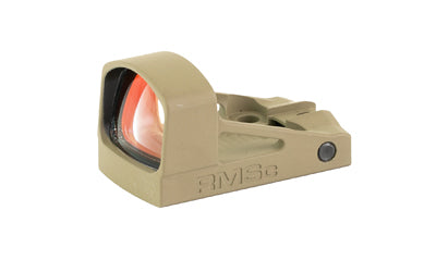 Shield Sights RMSc Glass Edition Reflex Sight, 8 MOA, Flat Dark Earth