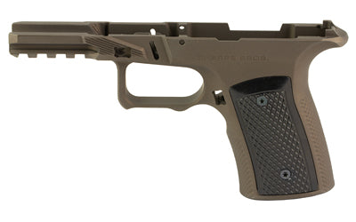 Sharps Bros. Aluminum Grip Module for Ruger RXM, 7075 Aluminum Frame, Bronze Cerakote, Black Aluminum Grip Panels SBGM27