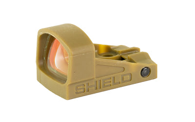 Shield Sights SMSc Glass Edition Red Dot Sight, 4 MOA, Flat Dark Earth