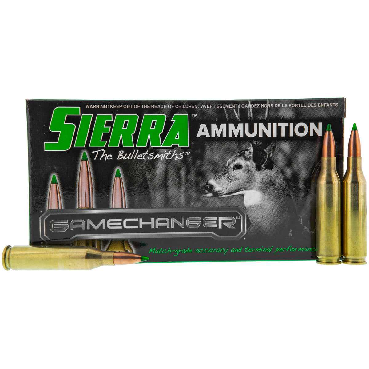 Sierra A410302 GameChanger Sierra Tipped GameKing  90 Grain .243 Winchester