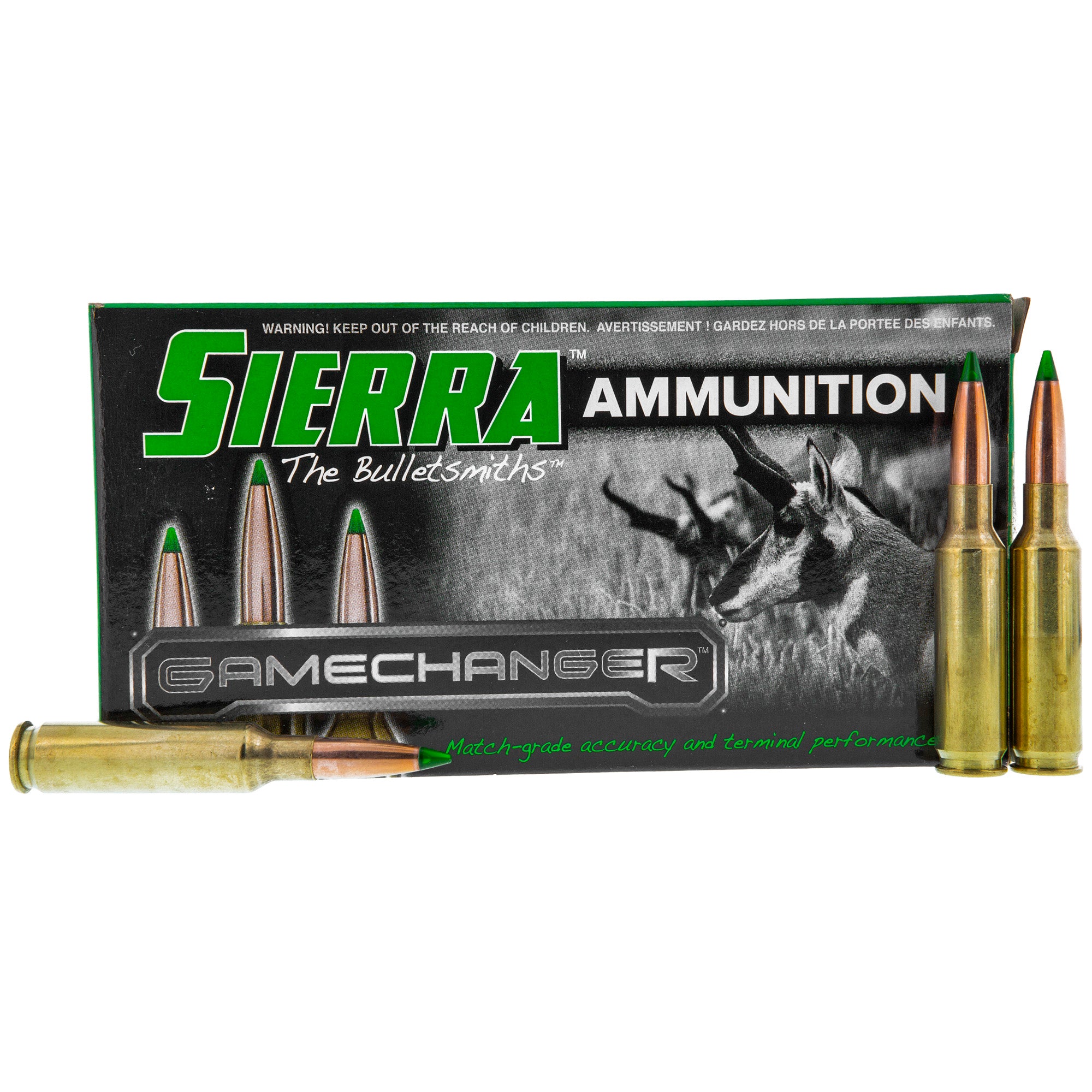 Sierra A433005 GameChanger Sierra Tipped GameKing  130 Grain 6.5mm Creedmoor